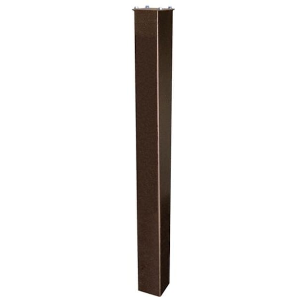 Mail Boss Mail Boss 7123 In-Ground 43 in. Steel Mail Box Post Bronze 7123 - main